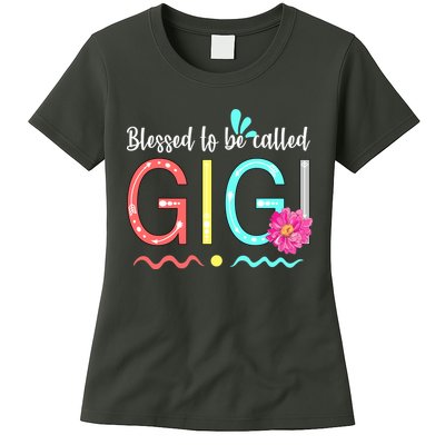 Blessed To Be Called Gigi Womens T-Shirt