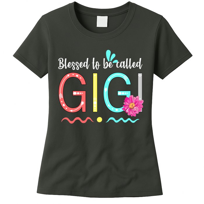 Blessed To Be Called Gigi Womens T-Shirt