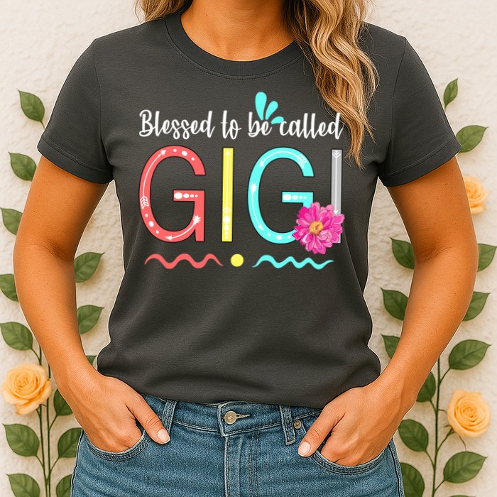 Blessed To Be Called Gigi Womens T-Shirt