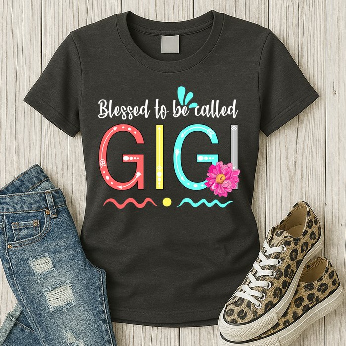Blessed To Be Called Gigi Womens T-Shirt