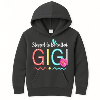 Blessed To Be Called Gigi Kids Hoodie