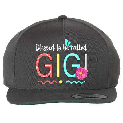 Blessed To Be Called Gigi Wool Snapback Cap