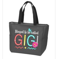 Blessed To Be Called Gigi Zip Tote Bag