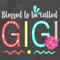 Blessed To Be Called Gigi Vector Backpack