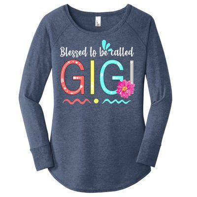 Blessed To Be Called Gigi Women's Perfect Tri Tunic Long Sleeve Shirt