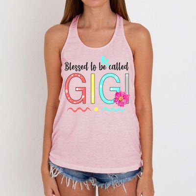 Blessed To Be Called Gigi Women's Knotted Racerback Tank