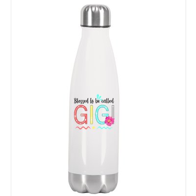 Blessed To Be Called Gigi Stainless Steel Insulated Water Bottle