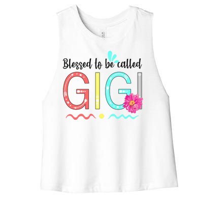 Blessed To Be Called Gigi Women's Racerback Cropped Tank