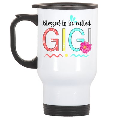 Blessed To Be Called Gigi Stainless Steel Travel Mug