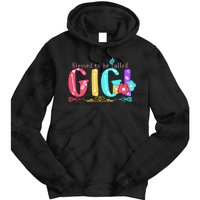 Blessed To Be Called Gigi Cute Floral Tie Dye Hoodie