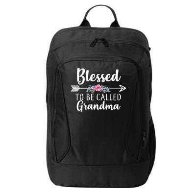 Blessed To Be Called Grandma City Backpack