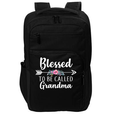 Blessed To Be Called Grandma Impact Tech Backpack