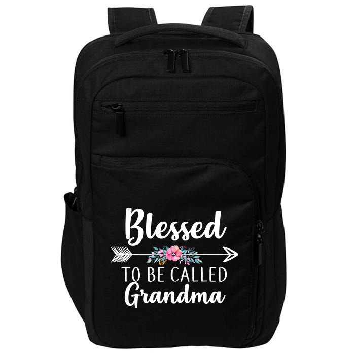 Blessed To Be Called Grandma Impact Tech Backpack