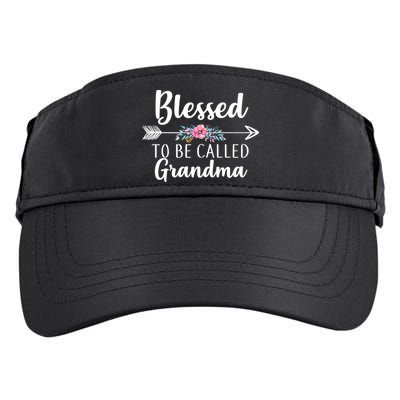 Blessed To Be Called Grandma Adult Drive Performance Visor