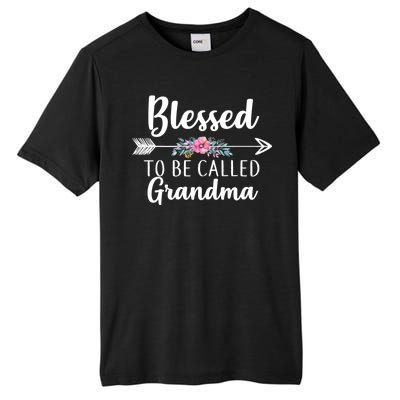 Blessed To Be Called Grandma Tall Fusion ChromaSoft Performance T-Shirt