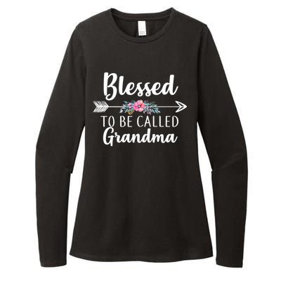 Blessed To Be Called Grandma Womens CVC Long Sleeve Shirt