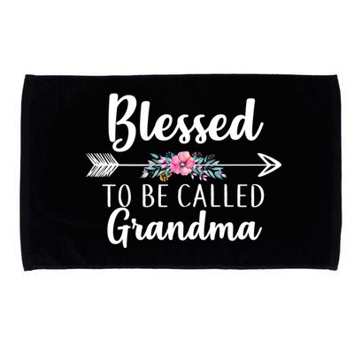 Blessed To Be Called Grandma Microfiber Hand Towel