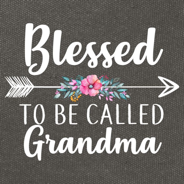 Blessed To Be Called Grandma Cotton Canvas Backpack
