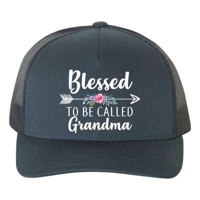 Blessed To Be Called Grandma Yupoong Adult 5-Panel Trucker Hat