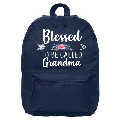 Blessed To Be Called Grandma 16 in Basic Backpack