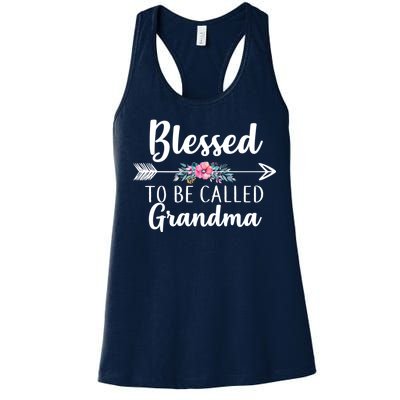 Blessed To Be Called Grandma Women's Racerback Tank