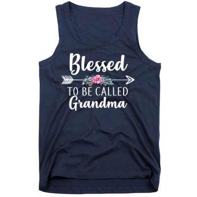 Blessed To Be Called Grandma Tank Top