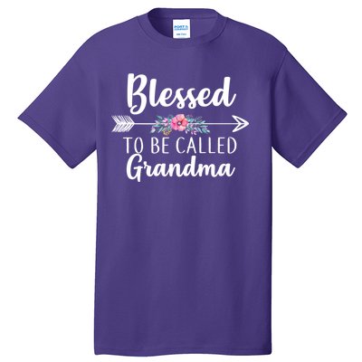 Blessed To Be Called Grandma Tall T-Shirt