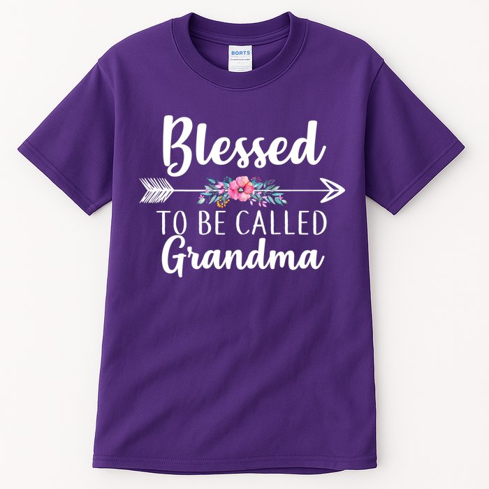 Blessed To Be Called Grandma Tall T-Shirt