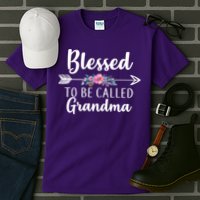Blessed To Be Called Grandma Tall T-Shirt