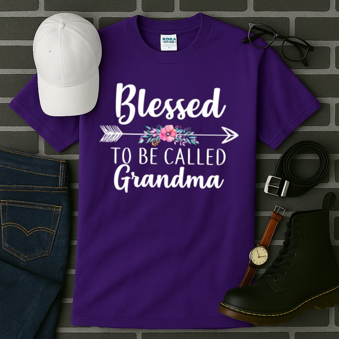 Blessed To Be Called Grandma Tall T-Shirt