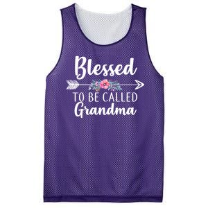 Blessed To Be Called Grandma Mesh Reversible Basketball Jersey Tank