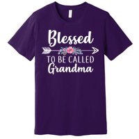 Blessed To Be Called Grandma Premium T-Shirt