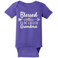 Blessed To Be Called Grandma Baby Bodysuit