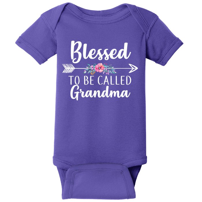 Blessed To Be Called Grandma Baby Bodysuit