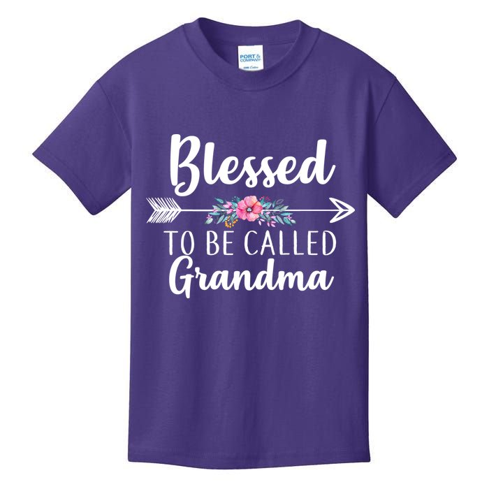 Blessed To Be Called Grandma Kids T-Shirt