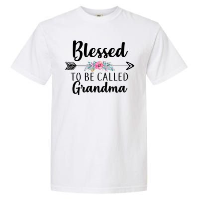 Blessed To Be Called Grandma Garment-Dyed Heavyweight T-Shirt