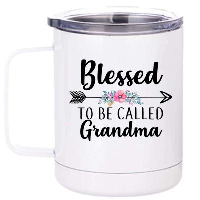 Blessed To Be Called Grandma 12 oz Stainless Steel Tumbler Cup