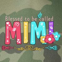 Blessed To Be Called Mimi Legacy Tie Dye Trucker Hat