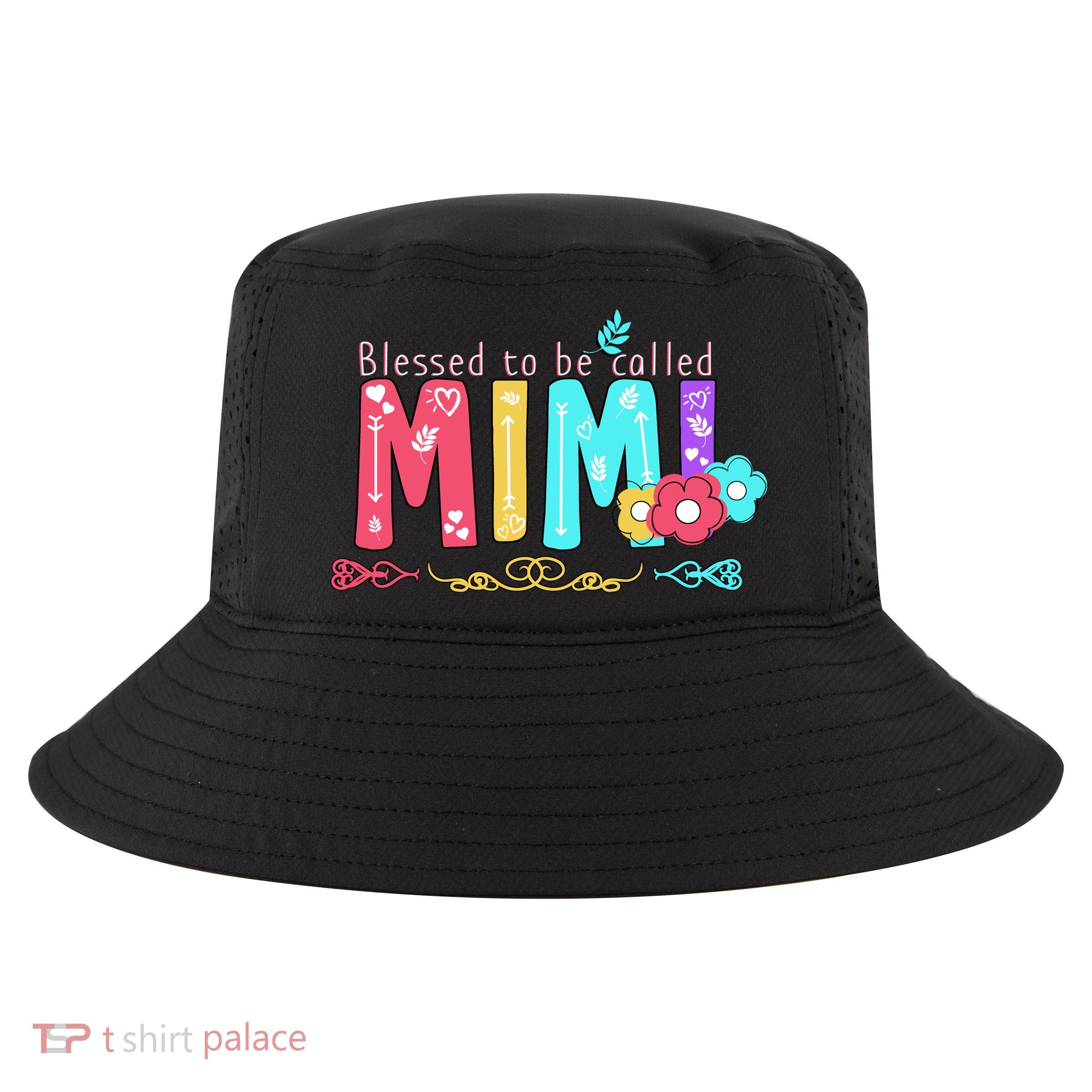 Blessed To Be Called Mimi Cool Comfort Performance Bucket Hat