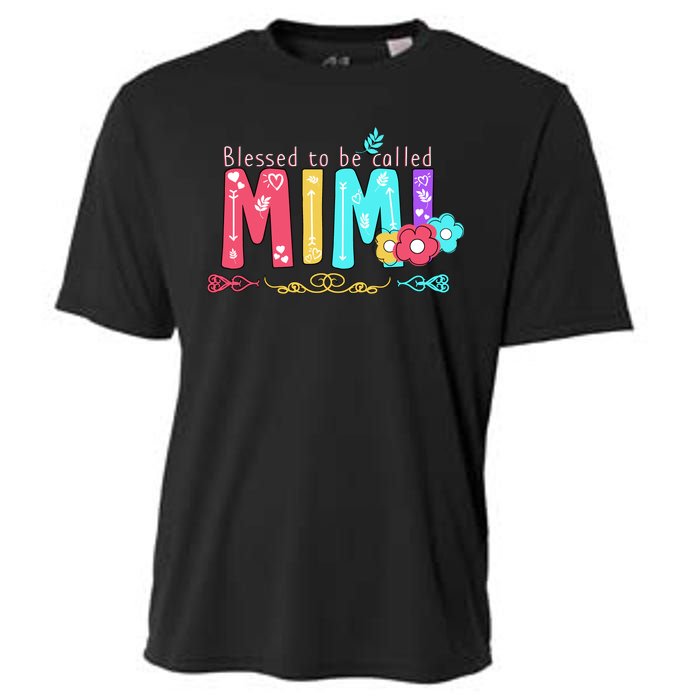 Blessed To Be Called Mimi Cooling Performance Crew T-Shirt