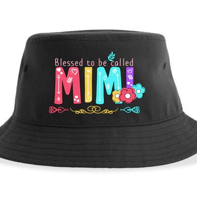 Blessed To Be Called Mimi Sustainable Bucket Hat