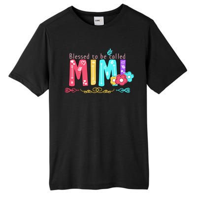 Blessed To Be Called Mimi Tall Fusion ChromaSoft Performance T-Shirt