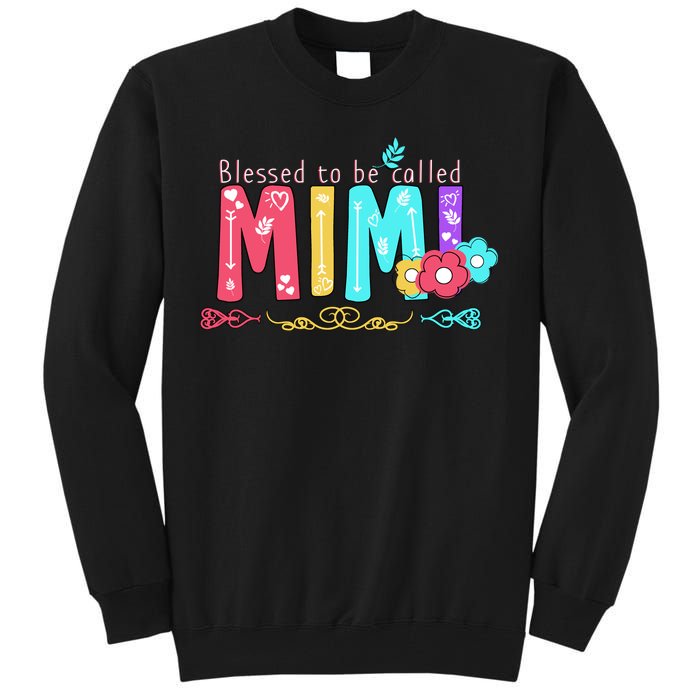 Blessed To Be Called Mimi Tall Sweatshirt