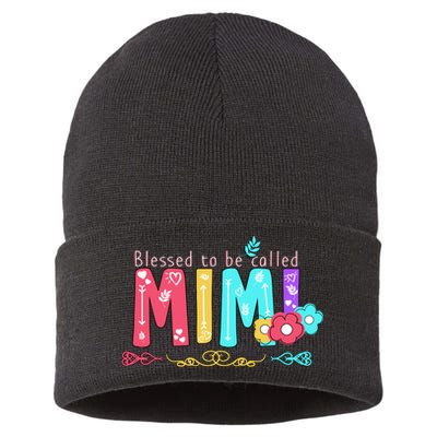 Blessed To Be Called Mimi Sustainable Knit Beanie