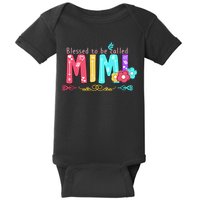 Blessed To Be Called Mimi Baby Bodysuit