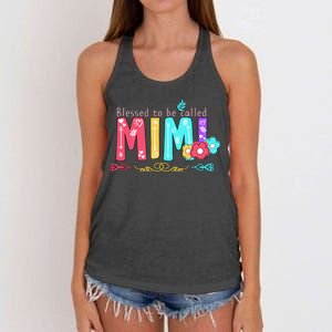 Blessed To Be Called Mimi Women's Knotted Racerback Tank