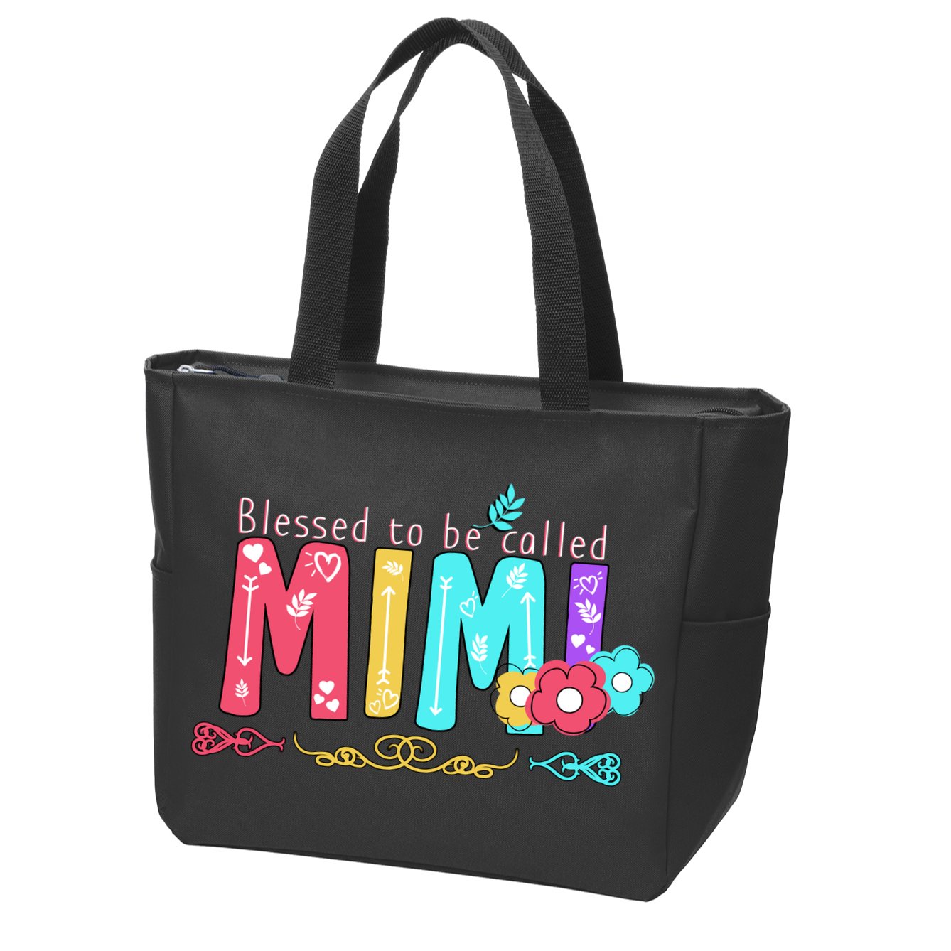 Blessed To Be Called Mimi Zip Tote Bag