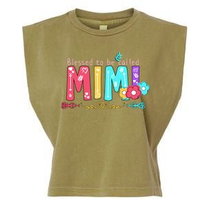 Blessed To Be Called Mimi Garment-Dyed Women's Muscle Tee