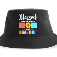 Blessed To Be Called Mom And Grandma Sustainable Bucket Hat