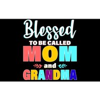 Blessed To Be Called Mom And Grandma Bumper Sticker